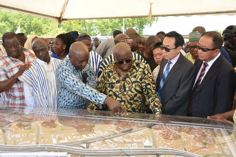 2019年4月10日，加纳优先基础设施首个项目——塔马利立交桥项目（即加纳路桥项目LOT3标段）举行开工典礼，加纳总统纳纳阿库福-阿多、副总统马哈茂德巴武米亚、加纳驻华大使、公路部长等加方政府要员及中国驻加纳大使王世廷、经参处参赞柴之京、电建集团副总经理李燕明等出席典礼 (3).JPG